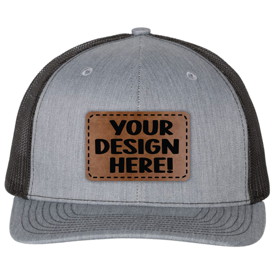 Personalized Richardson 112 Trucker Hat with Custom Patch
