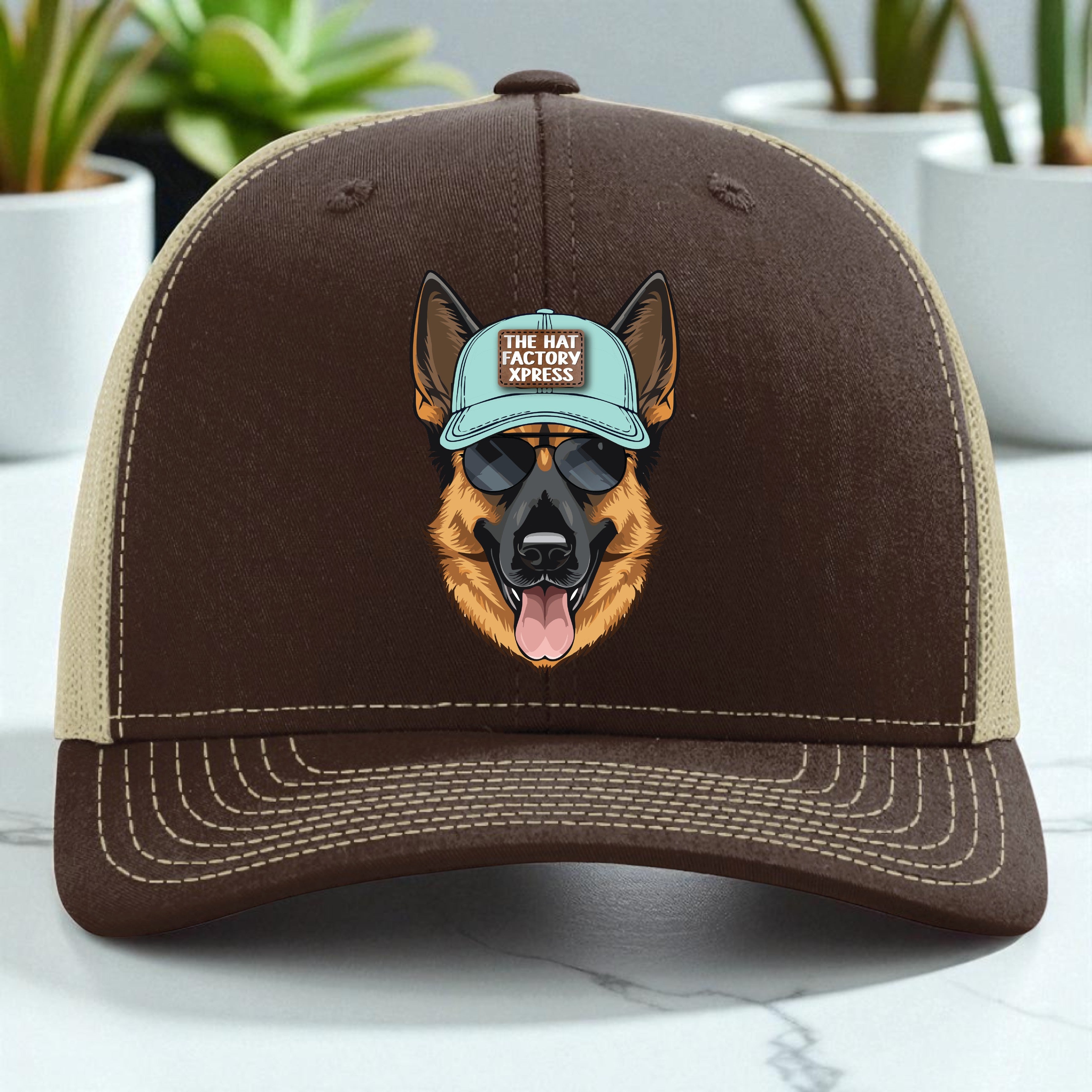 Personalized Richardson 112PL / 112+ R_FLEX Adjustable Trucker Hat with Custom Patch