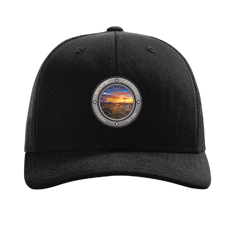 Biscayne National Park patch hat — Black