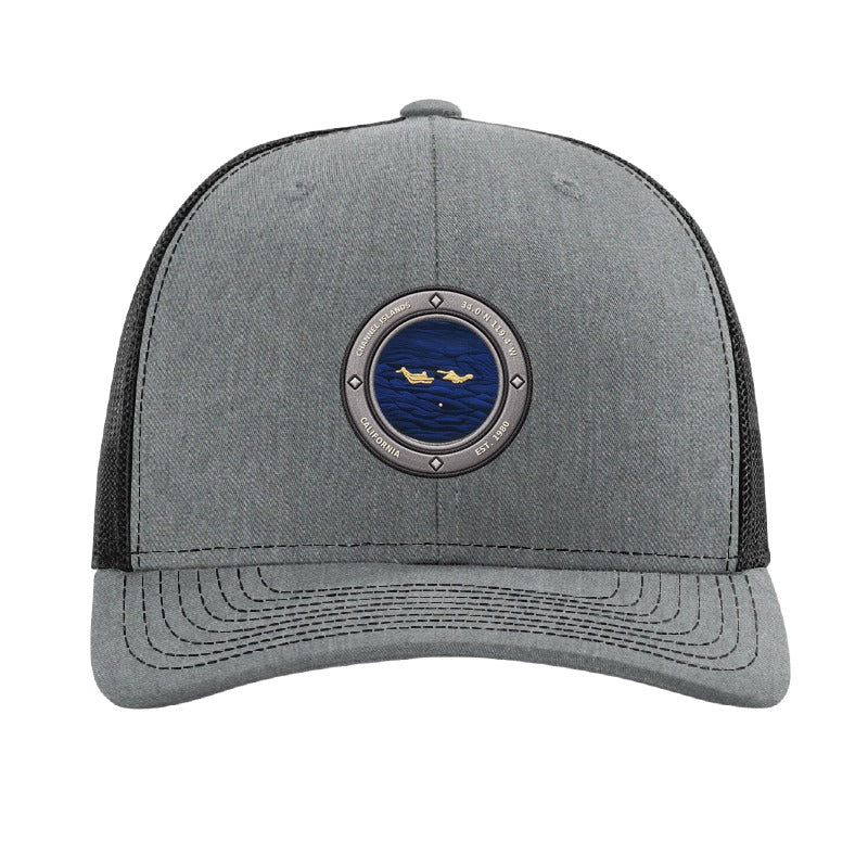 Channel Islands National Park patch hat — Heather Grey/Black