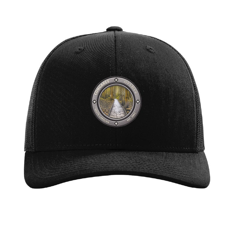 Congaree National Park patch hat — Black