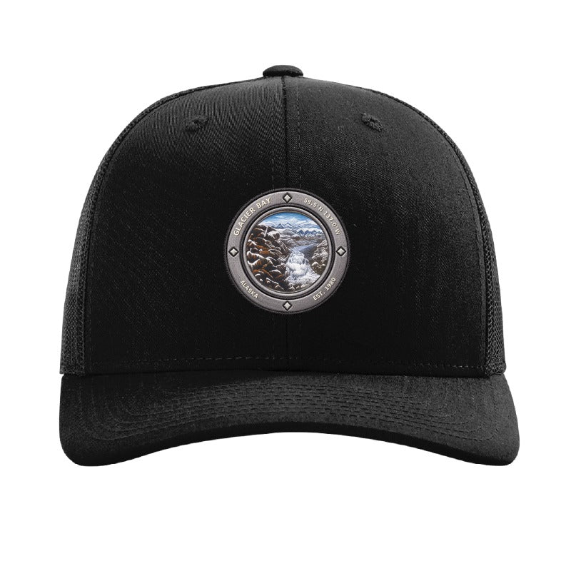 Glacier Bay National Park patch hat — Black