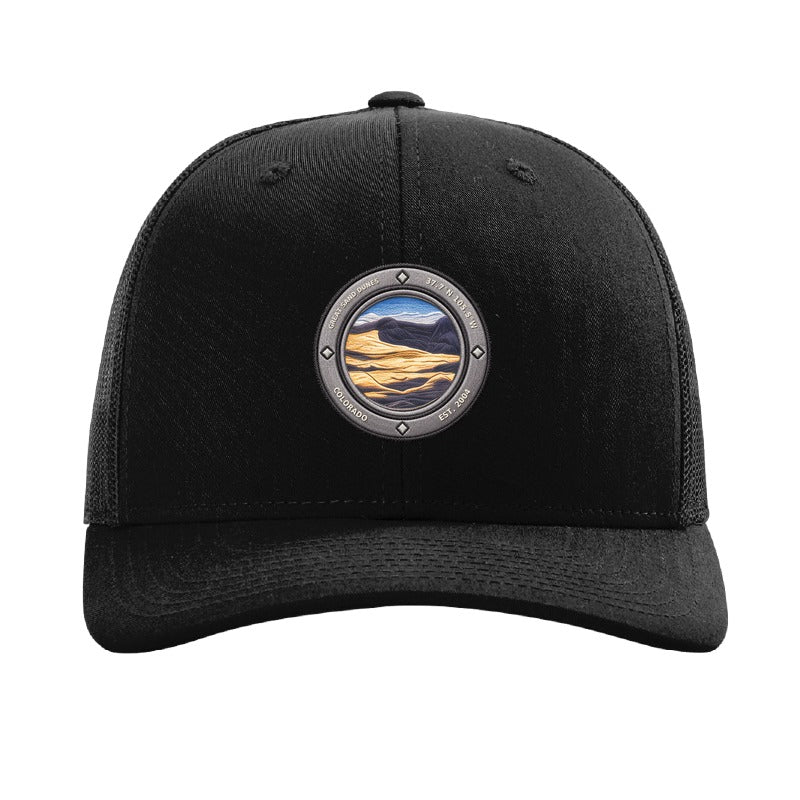 Great Sand Dunes National Park patch hat — Black