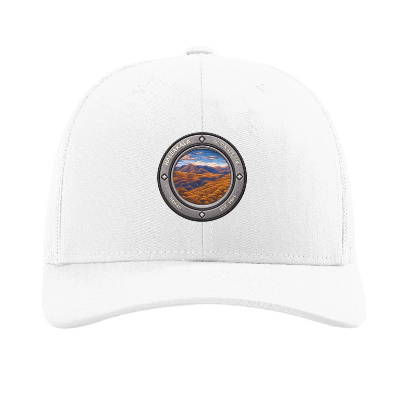Haleakala National Park patch hat — White