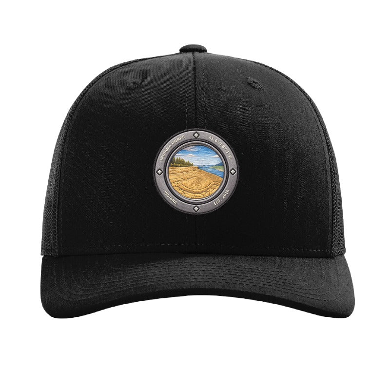 Indiana Dunes National Park patch hat — Black