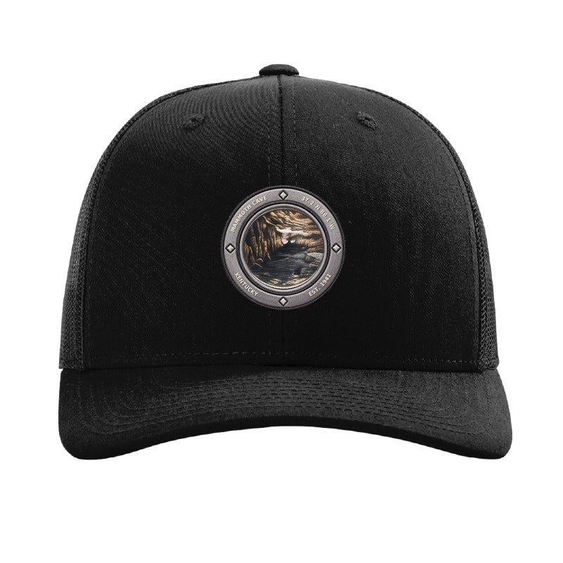 Mammoth Cave National Park patch hat — Black