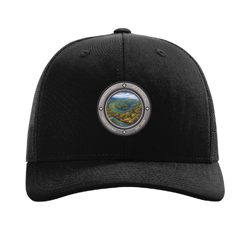 New River Gorge National Park patch hat — Black