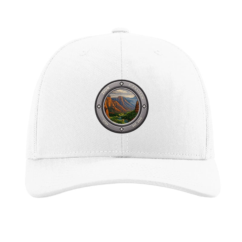 Zion National Park patch hat — White