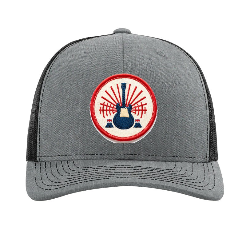 Reading Festival patch hat — Heather Grey/Black