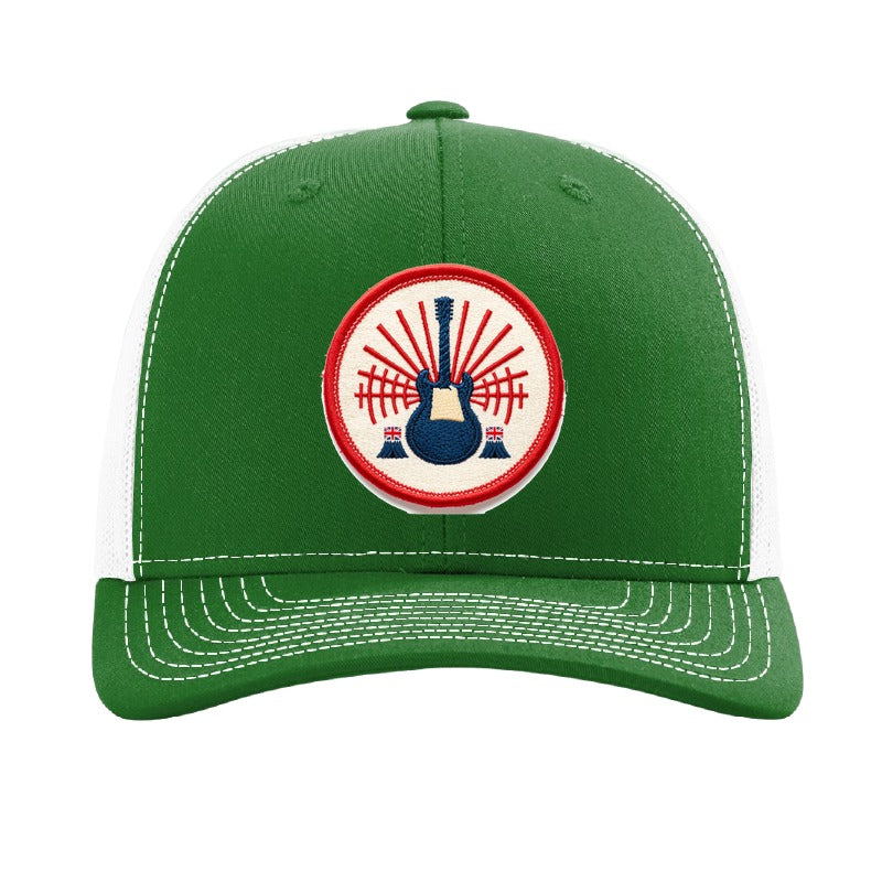 Reading Festival patch hat — Kelly Green/White