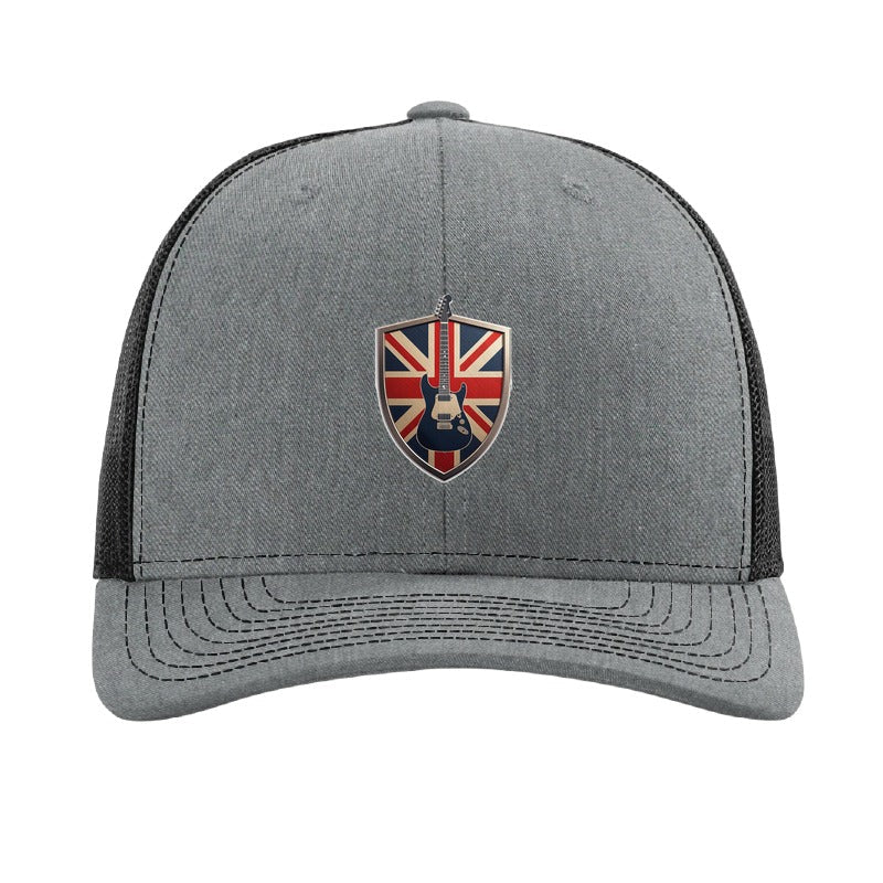 Reading Festival Shield patch hat — Heather Grey/Black
