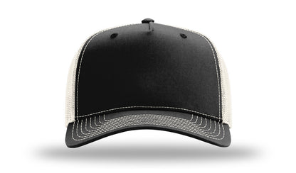 Personalized Richardson 112FPC Five Panel Champ Trucker Hat with Custom Patch