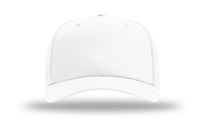 Personalized Richardson 112FPC Five Panel Champ Trucker Hat with Custom Patch