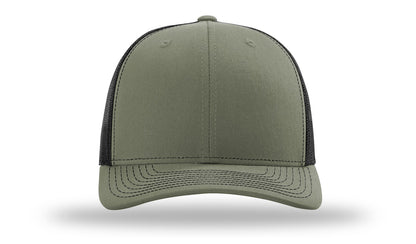 Personalized Richardson 112PL / 112+ R_FLEX Adjustable Trucker Hat with Custom Patch