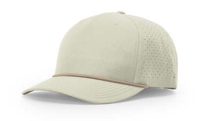 Richardson 355 Ultra Premium Hat with Custom Engraved Leather Patch