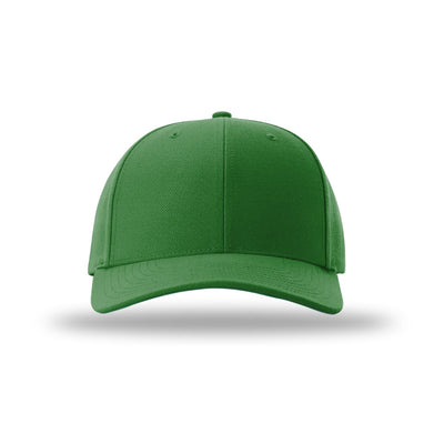 Richardson Pro 512 Surge trucker hat in kelly green, front view