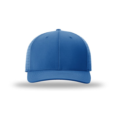 Richardson 632 Laser Perf R-Flex hat, Royal, front view