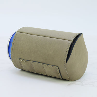 Leatherette 12oz Magnetic Can Cooler