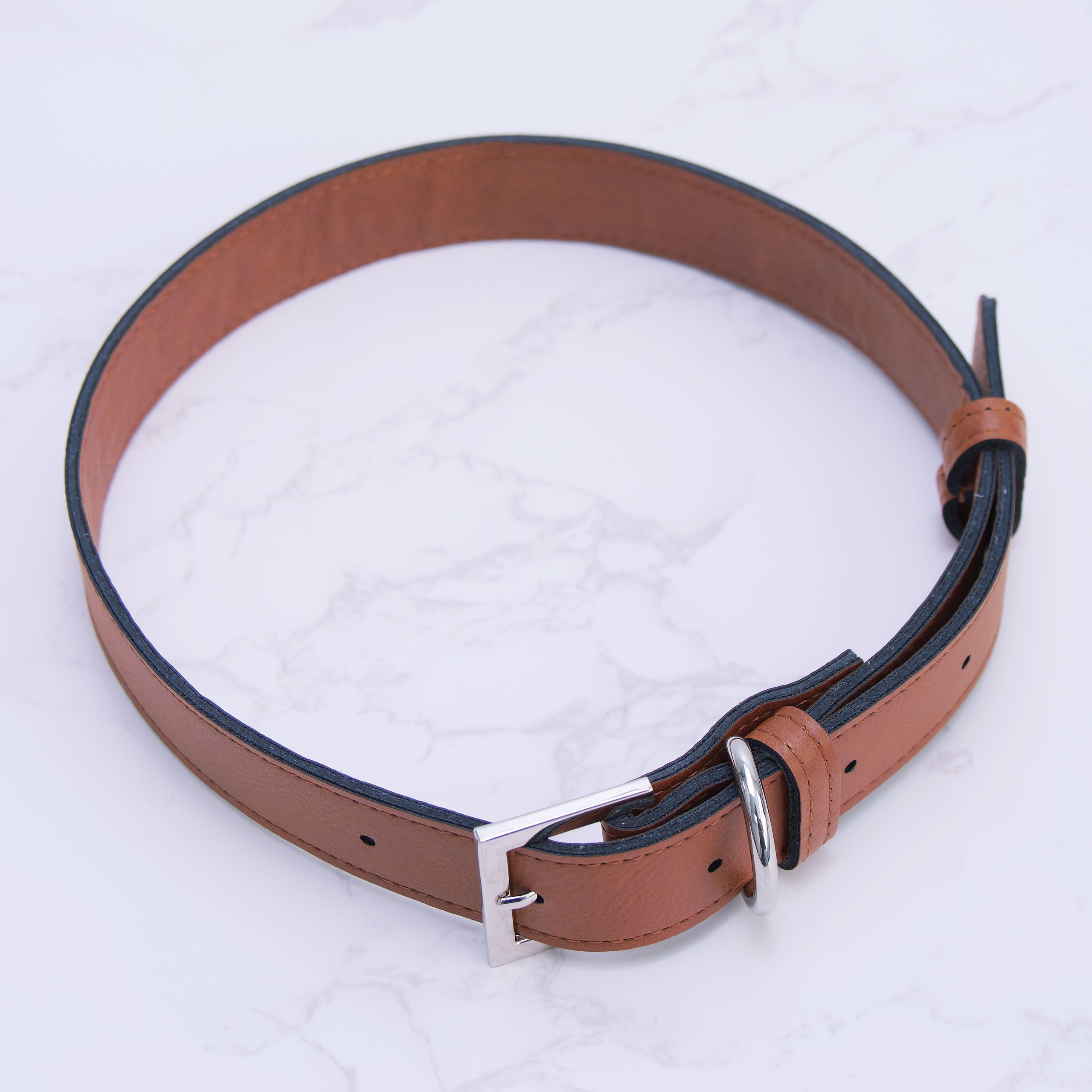 Personalized Dog Collar, Leatherette, Add a custom QR code