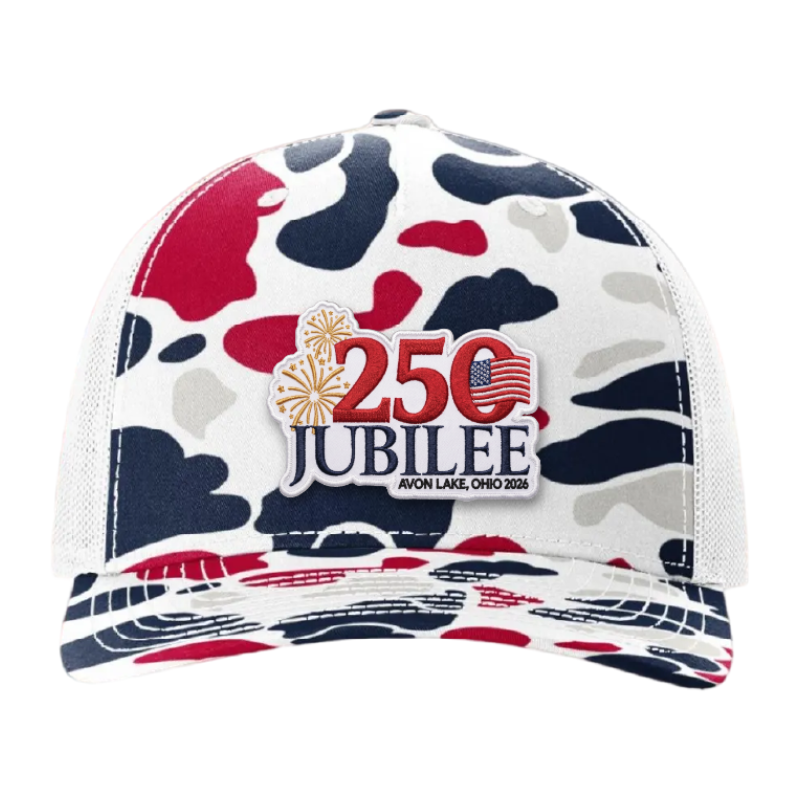Avon Lake 250 Jubilee Commemorative Hat