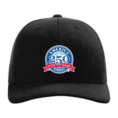 Officially Licensed Ohio 250 Trucker Hat | America 250 Celebration Hat