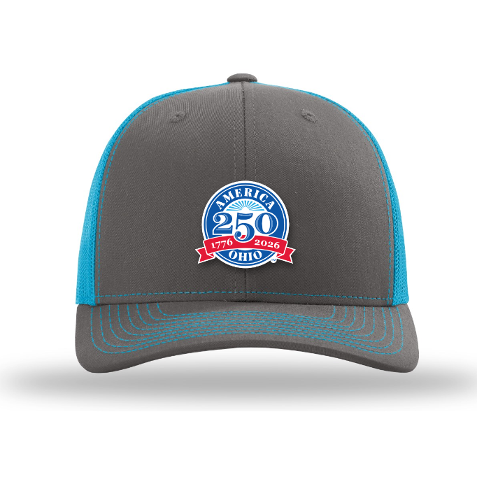Officially Licensed Ohio 250 Trucker Hat | America 250 Celebration Hat