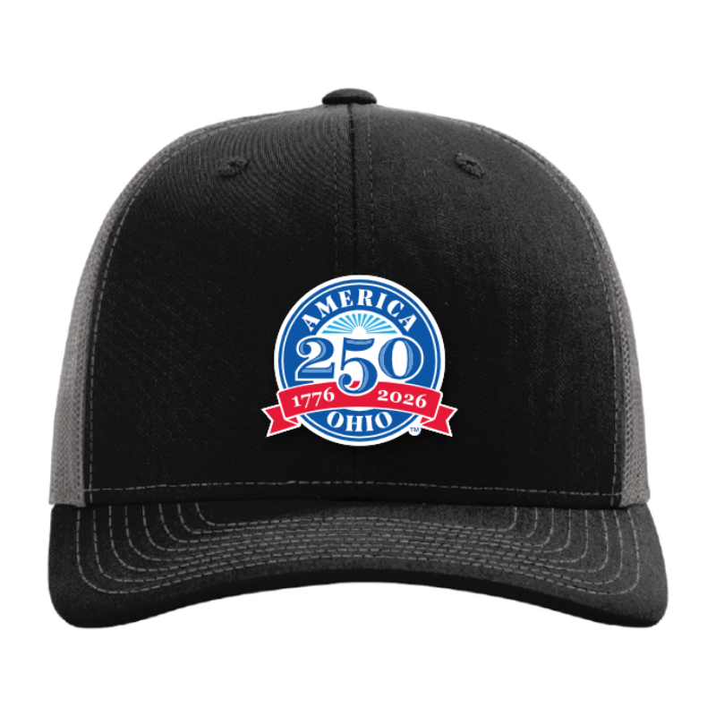 Officially Licensed Ohio 250 Trucker Hat | America 250 Celebration Hat