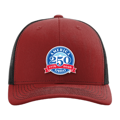 Officially Licensed Ohio 250 Trucker Hat | America 250 Celebration Hat