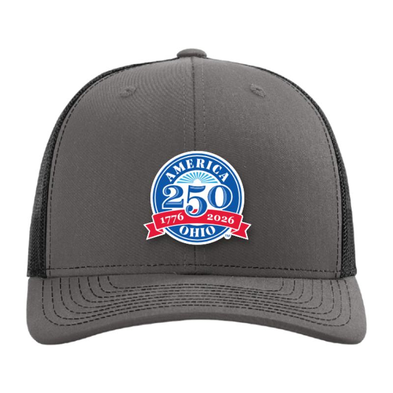 Officially Licensed Ohio 250 Trucker Hat | America 250 Celebration Hat