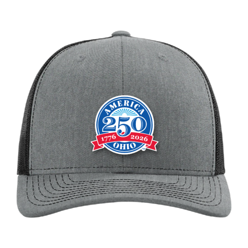 Officially Licensed Ohio 250 Trucker Hat | America 250 Celebration Hat