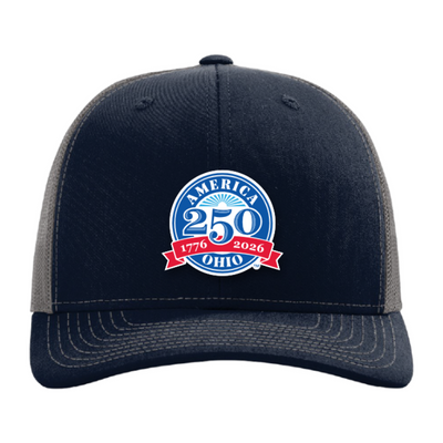 Officially Licensed Ohio 250 Trucker Hat | America 250 Celebration Hat