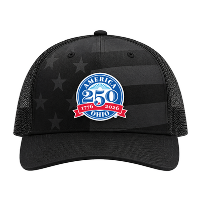 Officially Licensed Ohio 250 Trucker Hat | America 250 Celebration Hat