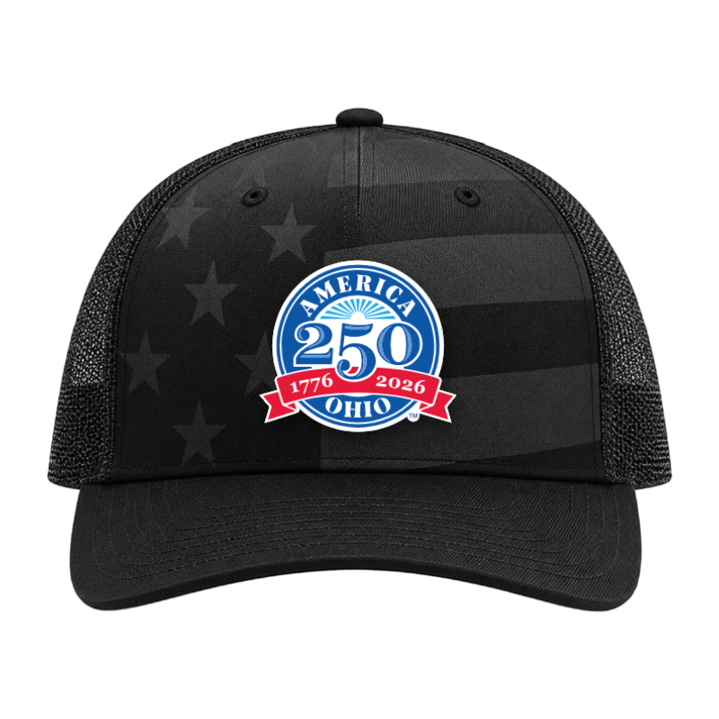 Officially Licensed Ohio 250 Trucker Hat | America 250 Celebration Hat