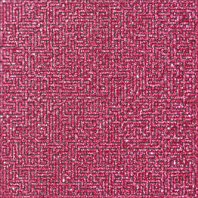 Acrylic Fractal Puzzle - Solid