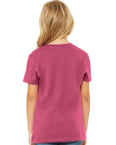 Personalized Short Sleeve Youth T-Shirt - Pretreated BELLA+CANVAS 3001Y