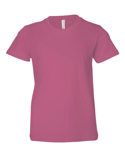 Personalized Short Sleeve Youth T-Shirt - Pretreated BELLA+CANVAS 3001Y