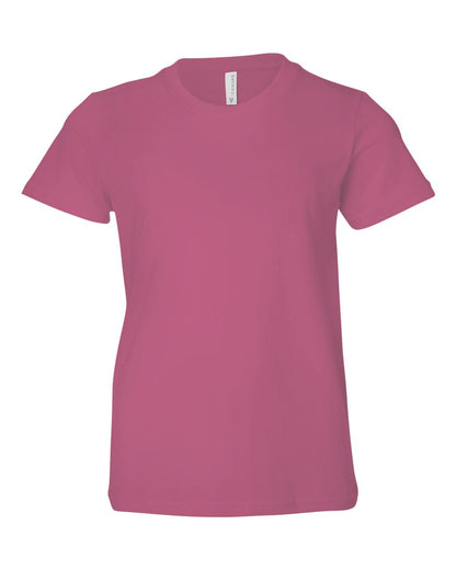 Personalized Short Sleeve Youth T-Shirt - Pretreated BELLA+CANVAS 3001Y
