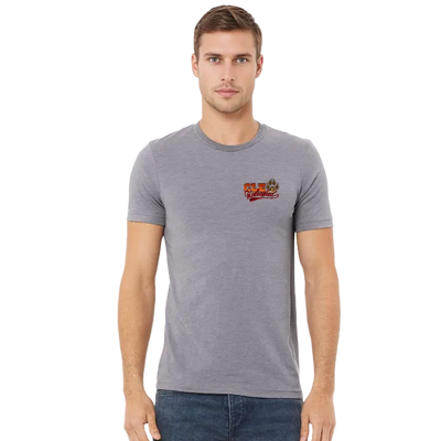 CLE Unleashed + This Dog Thing Escalated Quickly Short Sleeve T-Shirt - BELLA+CANVAS 3413 Unisex Triblend Tee