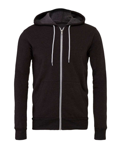 Personalized Unisex Sponge Fleece Full-Zip Hoodie Sweatshirt - BELLA+CANVAS 3739