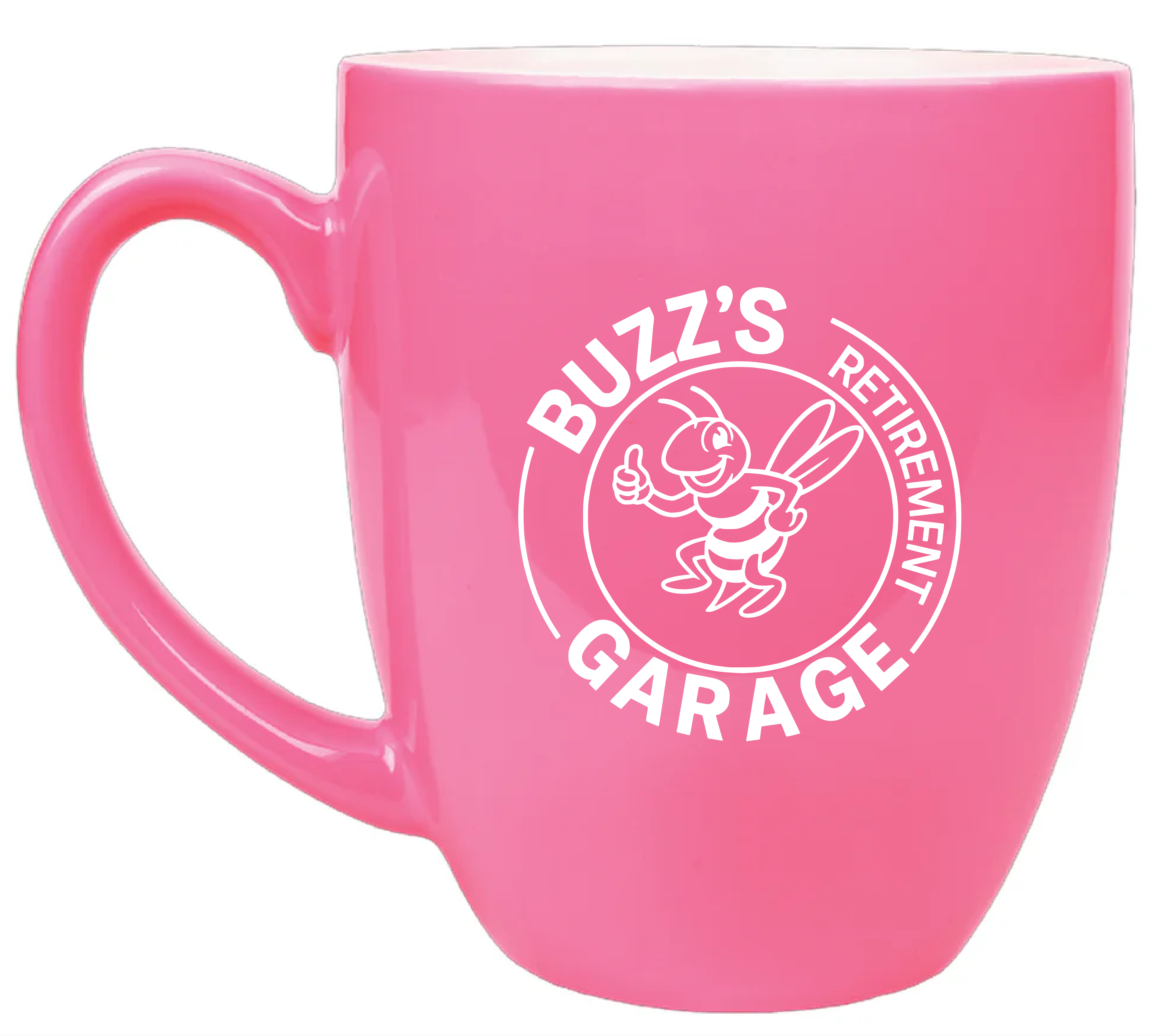 Buzz's Retirement Garage 16oz Ceramic Mug