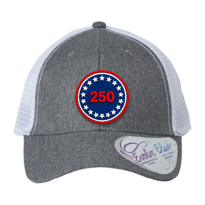USA 250 Patriotic Trucker Hat – 250th Anniversary Patch Hat