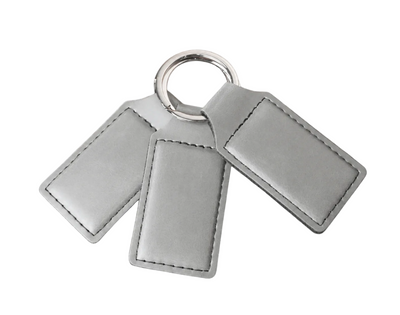 Keychain Premium Leatherette® with Custom Logo