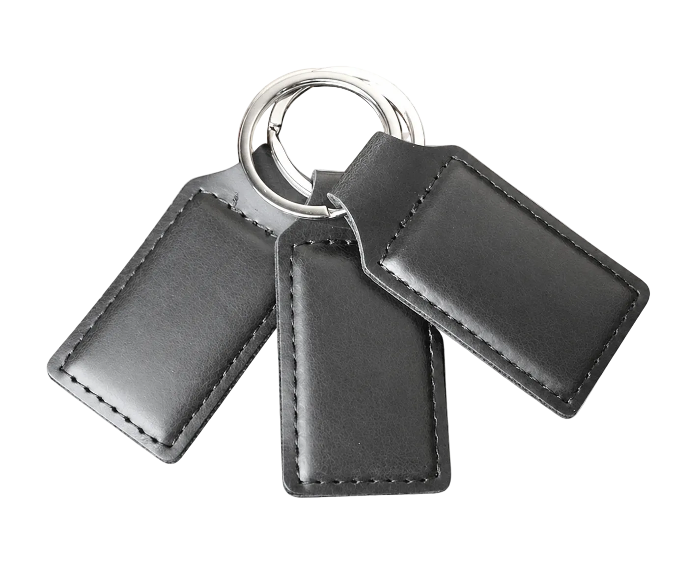 Keychain Premium Leatherette® with Custom Logo