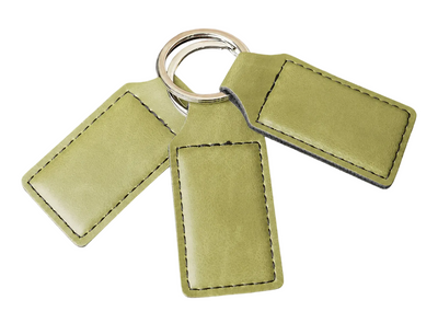 Keychain Premium Leatherette® with Custom Logo