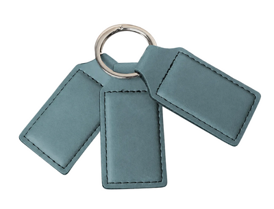 Keychain Premium Leatherette® with Custom Logo
