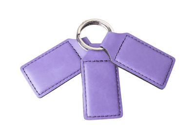 Keychain Premium Leatherette® with Custom Logo