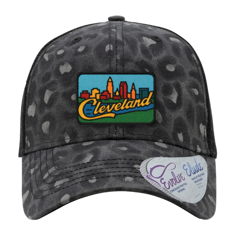 Cleveland Skyline Hat | Full-Color Cleveland Patch Trucker Hat