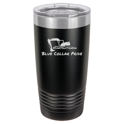 ConstructionDad 20 oz. Vacuum Insulated Ringneck Tumbler with Clear Lid - Polar Camel