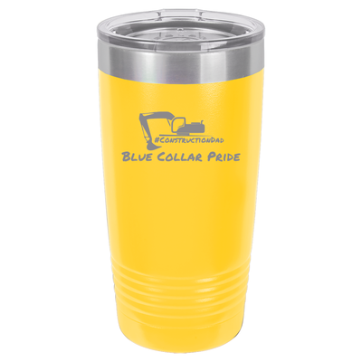 ConstructionDad 20 oz. Vacuum Insulated Ringneck Tumbler with Clear Lid - Polar Camel