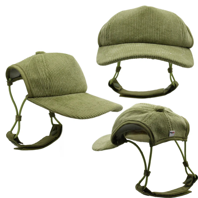PupLid Dog Hat with Custom Design - Corduroy Trucker Hat - Pick up at CLE Unleashed